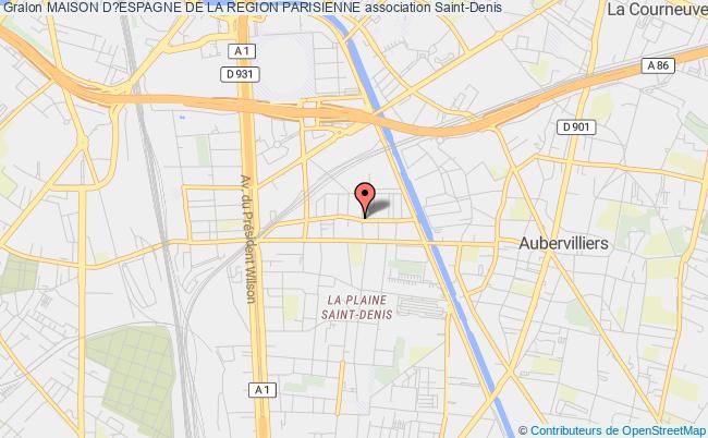 Maison D Espagne De La Region Parisienne Association Espagnols La Plaine Saint Denis Plaine Saint Denis Region Parisienne Troisieme Age Saint Denis