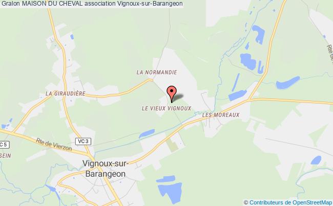 plan association Maison Du Cheval Vignoux-sur-Barangeon
