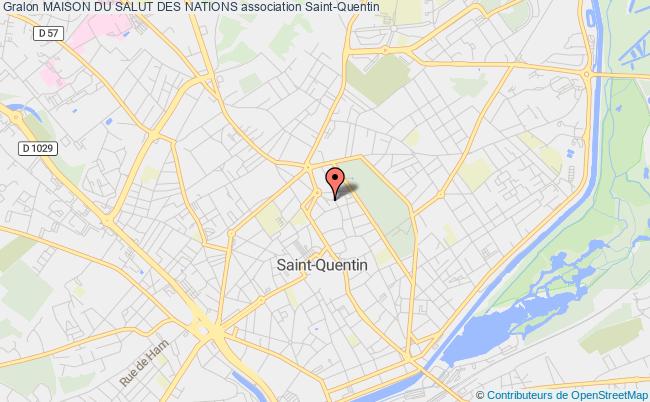 plan association Maison Du Salut Des Nations Saint-Quentin