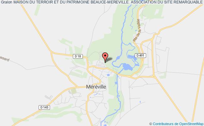 MAISON DU TERROIR ET DU PATRIMOINE BEAUCE-MEREVILLE. ASSOCIATION DU SITE REMARQUABLE DU GOUT DES CRESSONNIÈRES DE MEREVILLE