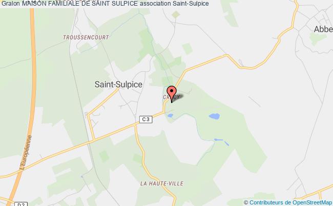 plan association Maison Familiale De Saint Sulpice Saint-Sulpice