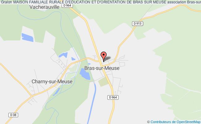 plan association Maison Familiale Rurale D'education Et D'orientation De Bras Sur Meuse Bras-sur-Meuse