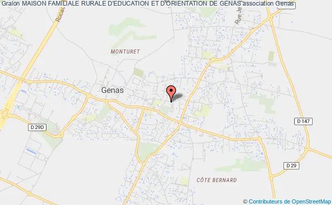 MAISON FAMILIALE RURALE D'EDUCATION ET D'ORIENTATION DE GENAS