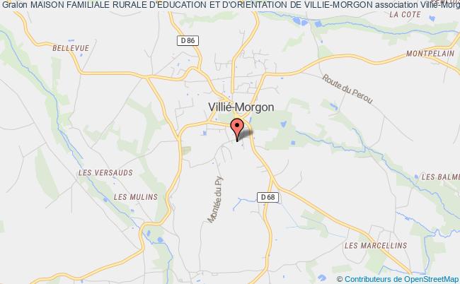 plan association Maison Familiale Rurale D'education Et D'orientation De Villie-morgon Villié-Morgon