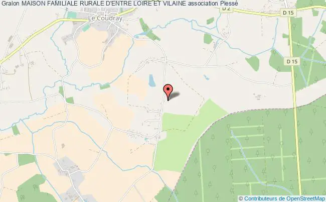 plan association Maison Familiale Rurale D'entre Loire Et Vilaine Plessé