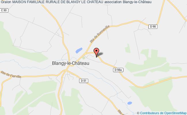 plan association Maison Familiale Rurale De Blangy Le ChÂteau Blangy-le-Château