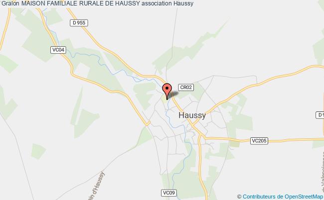 plan association Maison Familiale Rurale De Haussy Haussy