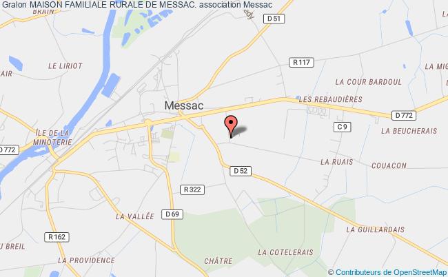plan association Maison Familiale Rurale De Messac. Guipry-Messac