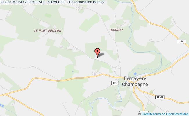 plan association Maison Familiale Rurale Et Cfa Bernay-Neuvy-en-Champagne