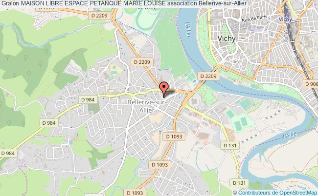 MAISON LIBRE ESPACE PETANQUE MARIE LOUISE