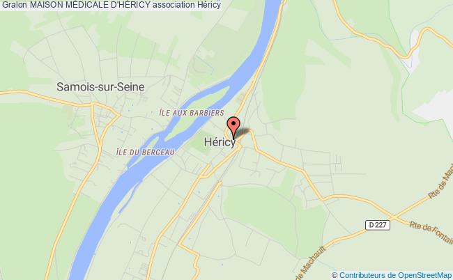plan association Maison MÉdicale D'hÉricy Héricy