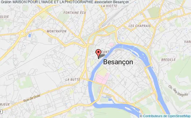 plan association Maison Pour L'image Et La Photographie Besançon