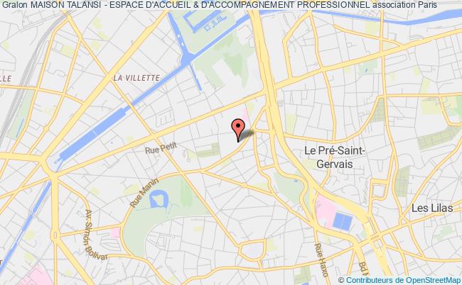 MAISON TALANSI - ESPACE D'ACCUEIL & D'ACCOMPAGNEMENT PROFESSIONNEL