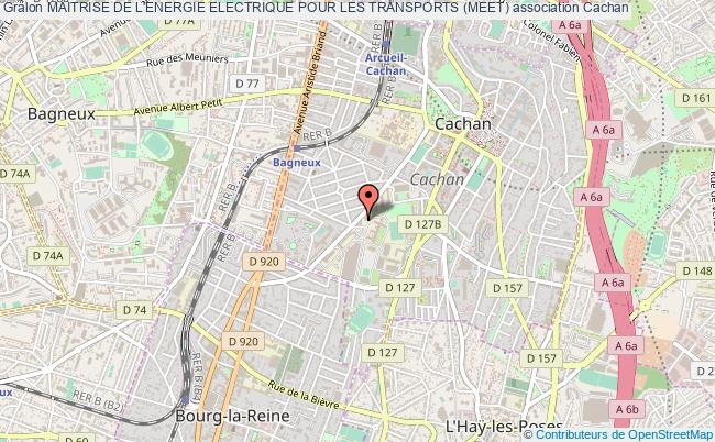 plan association Maitrise De L'energie Electrique Pour Les Transports (meet) Cachan