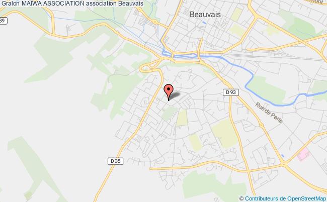 plan association MaÏwa Association Beauvais