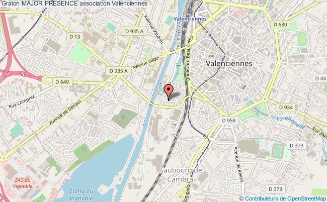 plan association Major Presence Valenciennes
