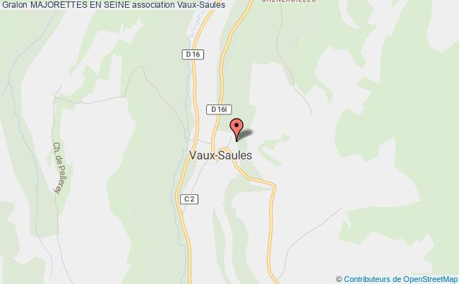 plan association Majorettes En Seine Vaux-Saules