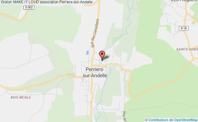 plan association Make It Loud Perriers-sur-Andelle