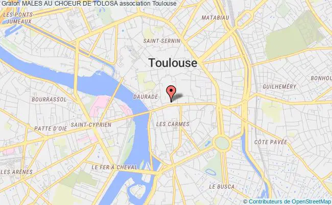 plan association Males Au Choeur De Tolosa Toulouse