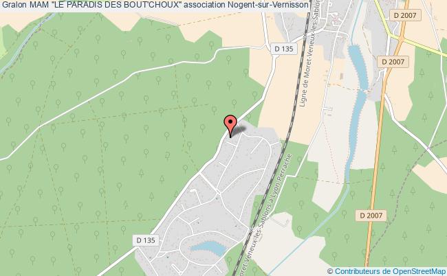 plan association Mam "le Paradis Des Bout'choux" Nogent-sur-Vernisson