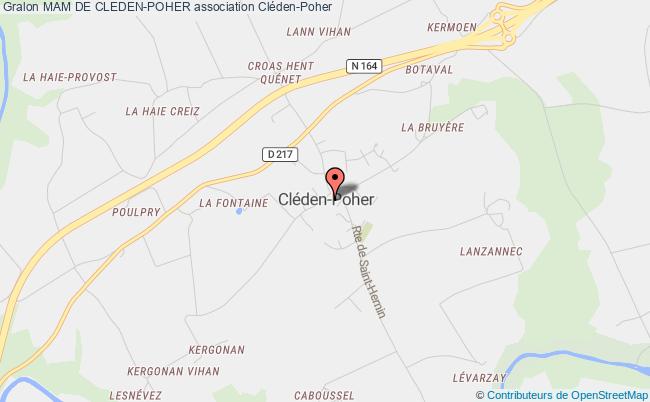 plan association Mam De Cleden-poher Cléden-Poher