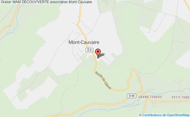 plan association Mam DÉcouv'verte Mont-Cauvaire