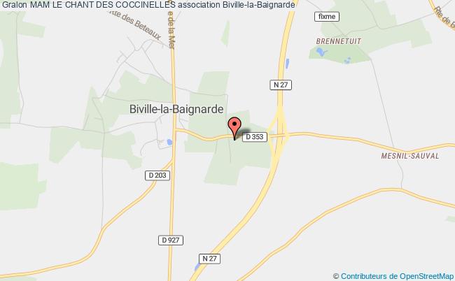 plan association Mam Le Chant Des Coccinelles Biville-la-Baignarde