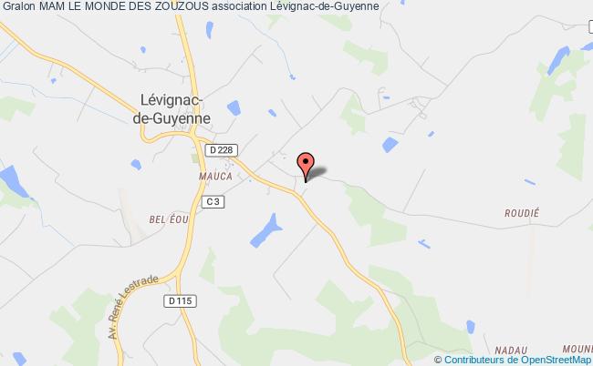 plan association Mam Le Monde Des Zouzous Lévignac-de-Guyenne