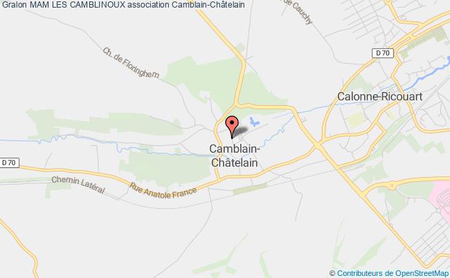 plan association Mam Les Camblinoux Camblain-Châtelain