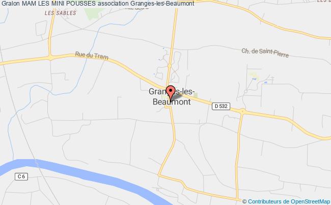 plan association Mam Les Mini Pousses Granges-les-Beaumont
