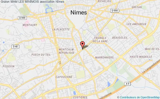 plan association Mam Les MinÎmois Nîmes