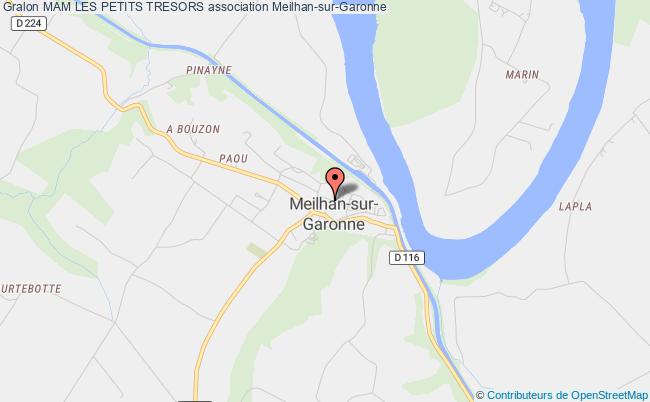 plan association Mam Les Petits Tresors Meilhan-sur-Garonne