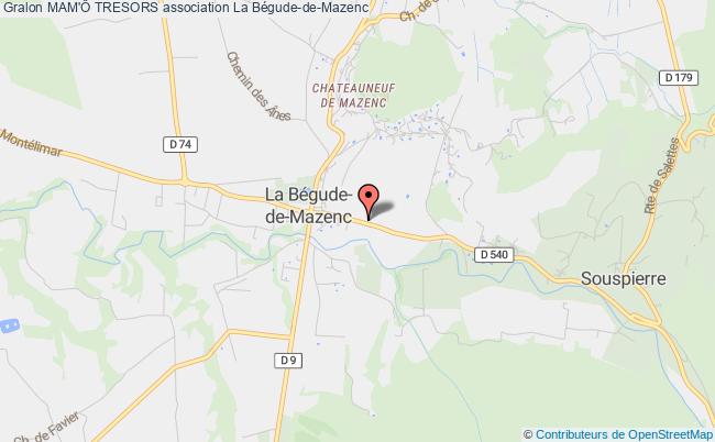 plan association Mam'Ô Tresors La    Bégude-de-Mazenc