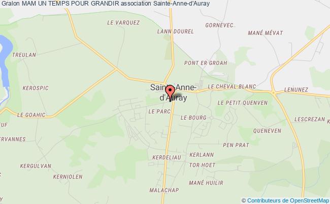 plan association Mam Un Temps Pour Grandir Sainte-Anne-d'Auray