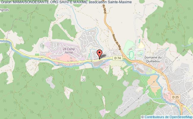 MAMAISONDESANTE.ORG SAINTE MAXIME