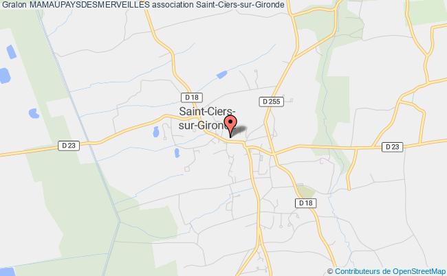 plan association Mamaupaysdesmerveilles Saint-Ciers-sur-Gironde