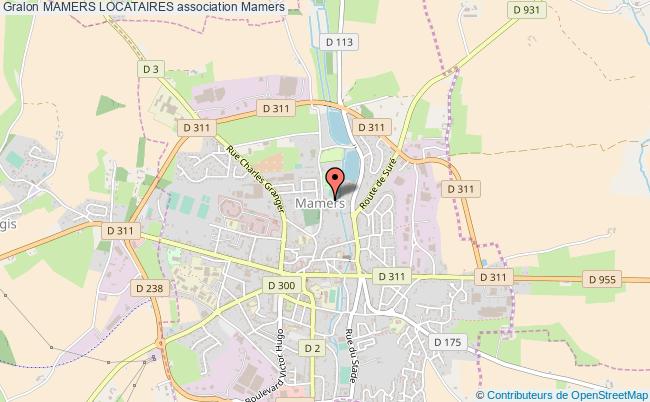 plan association Mamers Locataires Mamers