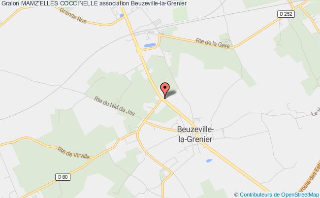 plan association Mamz'elles Coccinelle Beuzeville-la-Grenier