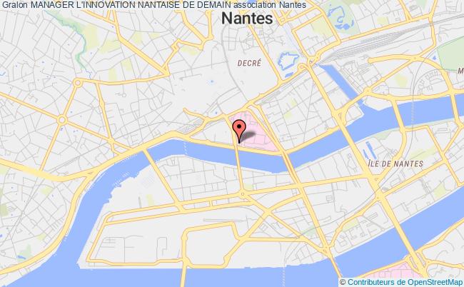 plan association Manager L'innovation Nantaise De Demain Nantes