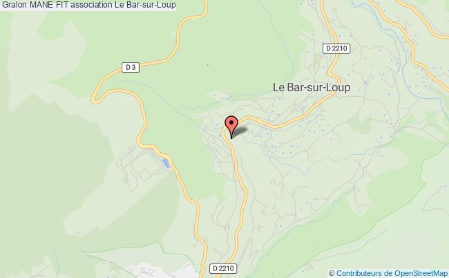plan association Mane Fit Bar-sur-Loup