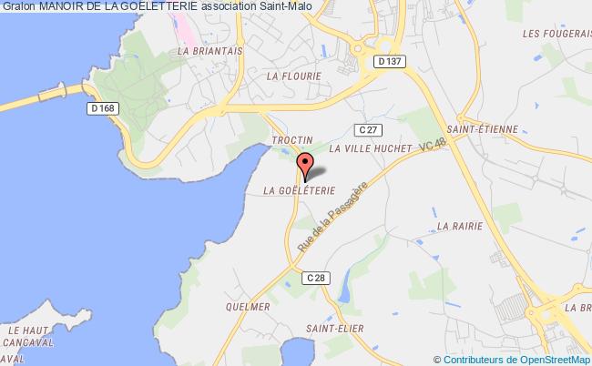 plan association Manoir De La Goeletterie Saint-Malo