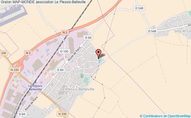 plan association Map-monde Le Plessis-Belleville