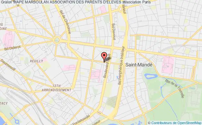 plan association Mape Marsoulan Association Des Parents D'eleves Paris