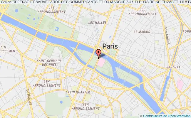 plan association Marche Aux Fleurs Paris 4- Renovation 2024 Paris