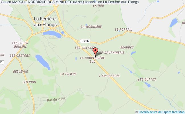 plan association Marche Nordique Des Minieres (mnm) La    Ferrière-aux-Étangs