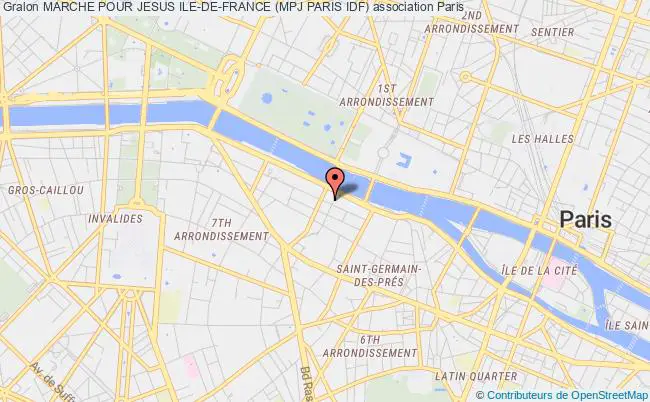 plan association Marche Pour Jesus Ile-de-france (mpj Paris Idf) Paris