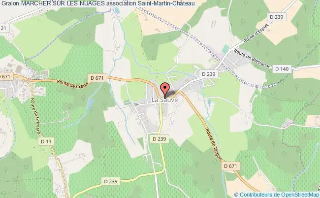 plan association Marcher Sur Les Nuages Saint-Martin-Château