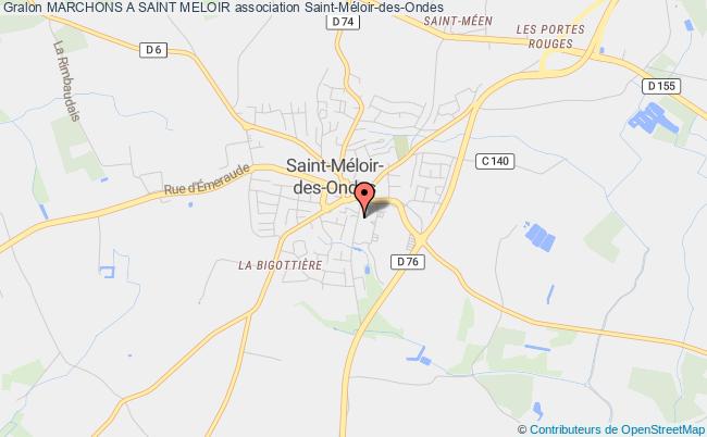 plan association Marchons A Saint Meloir Saint-Méloir-des-Ondes