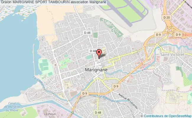 plan association Marignane Sport Tambourin Marignane