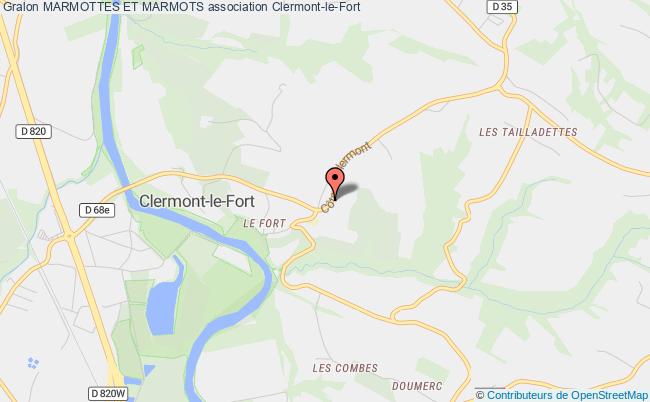 plan association Marmottes Et Marmots Clermont-le-Fort